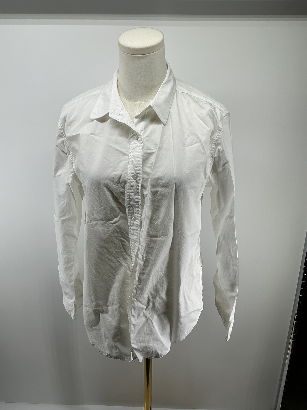 100% Organic Cotton Poplin Long Sleeve Shirt